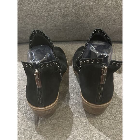 Vince Camuto Black Suede Booties size 9 M - Picture 2 of 10